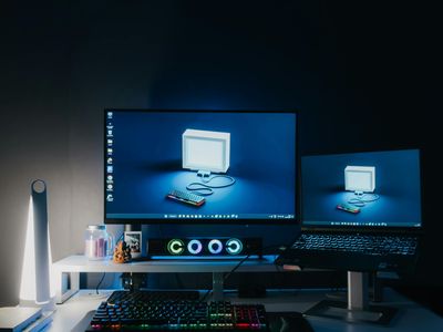Minimalist desk setup with natural light